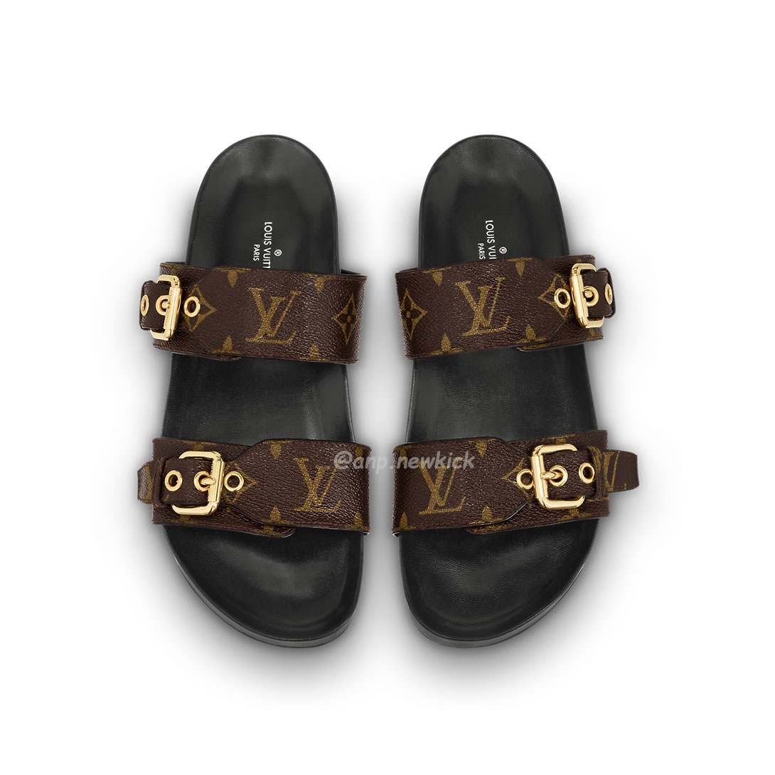 Louis Vuitton Bom Dia Flat Mule Sandals (1) - newkick.org